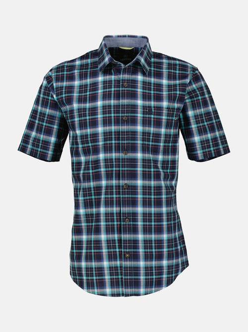 Lerros Kurzarmhemd *Poplin Check* Letzter Tag