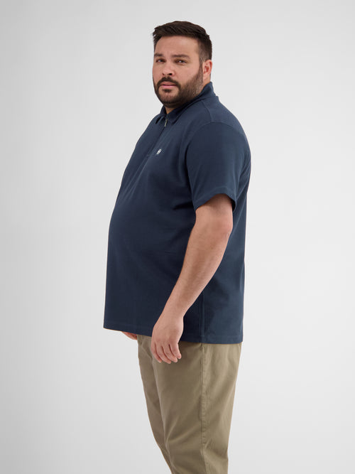 Lerros Poloshirt in Cool & Dry Qualität, mit Reißverschlusskragen Nur noch ein Tag übrig