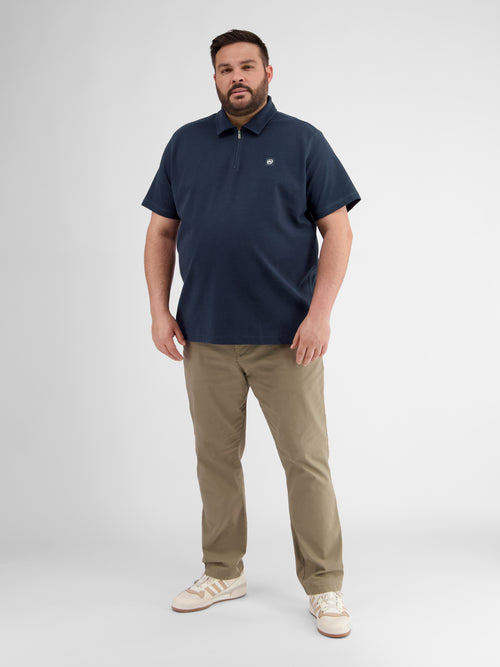 Lerros Poloshirt in Cool & Dry Qualität, mit Reißverschlusskragen Nur noch ein Tag übrig
