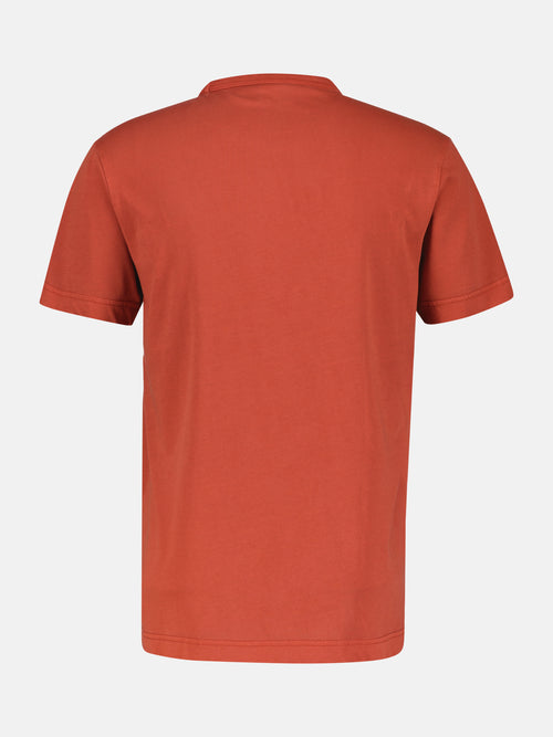 Lerros Herren-T-Shirt mit Brust-Print Begrenzt auf 3 Tage