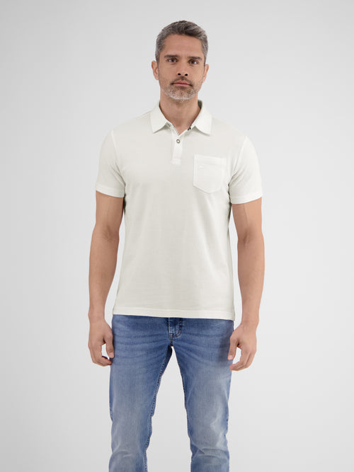 Lerros Herren Poloshirt in sportiver Waffelpiquéqualität Günstiger Verkauf