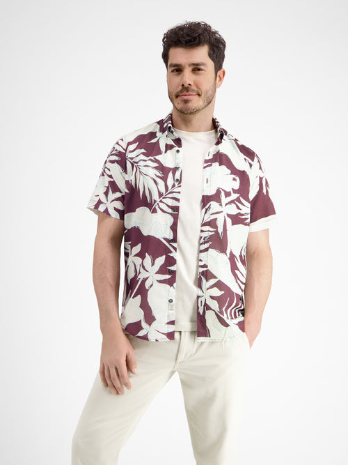 Lerros Halbarmhemd mit floralem Print Saisonale Angebote