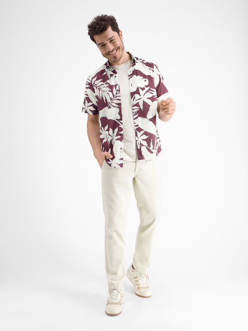 Lerros Halbarmhemd mit floralem Print Saisonale Angebote