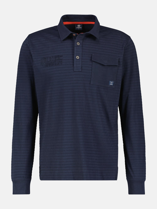 Lerros Longsleeve-Polo. gestreift Letzte 2 Tage