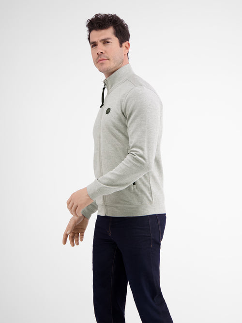 Lerros Sweatjacke in Strukturqualität Letzter Tag