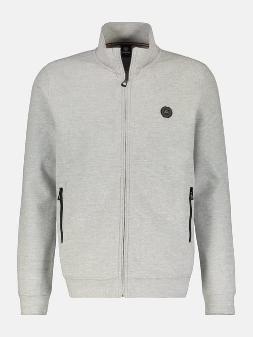 Lerros Sweatjacke in Strukturqualität Letzter Tag