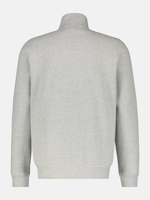 Lerros Sweatjacke in Strukturqualität Letzter Tag