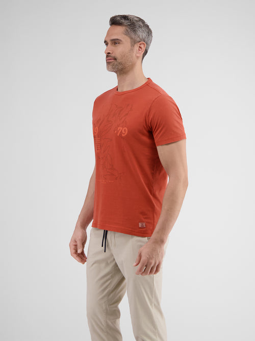 Lerros T-Shirt mit Brust-Print Bis zu 50% Rabatt