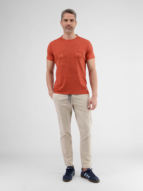 Lerros T-Shirt mit Brust-Print Bis zu 50% Rabatt