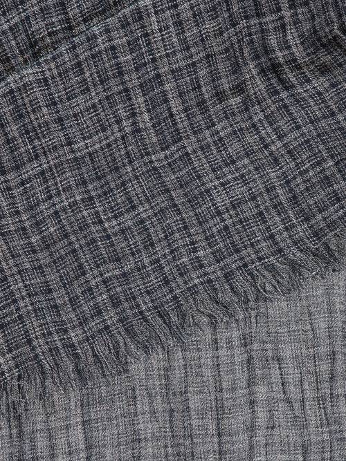 Lerros Schal mit kleinem Karomuster in Knitteroptik Bis zu 55% Rabatt