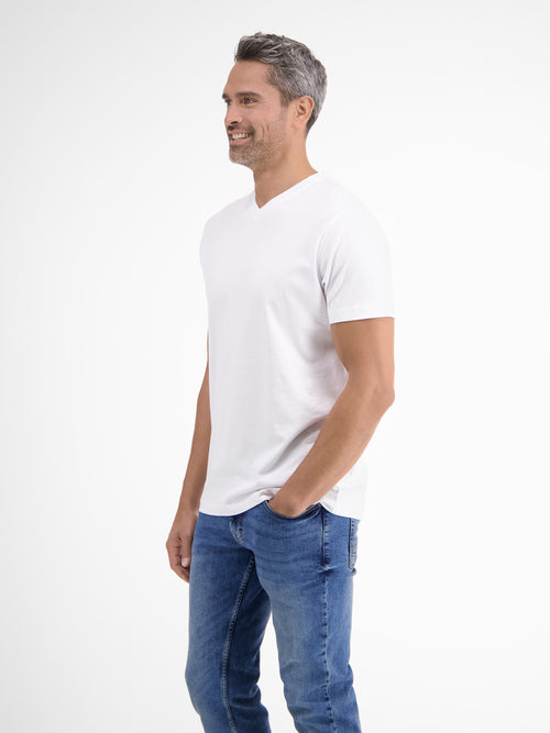 Lerros Doppelpack Herren T-Shirt, V-Neck in Premium Baumwollqualität Letzte 3 Tage
