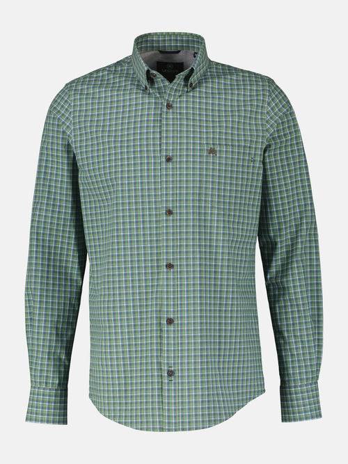 Lerros Langarmhemd, kariert, klassischer Button-down-Kragen Neueste Stile