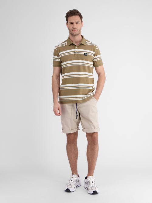 Lerros Gestreiftes Poloshirt für Herren Vierteljährliche Förderung