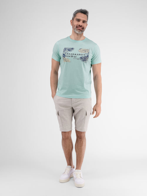 Lerros T-Shirt mit Design-Fotoprint zollfrei