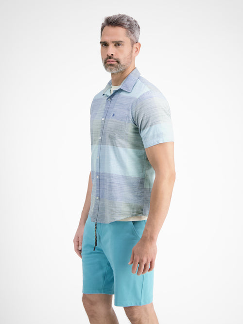 Lerros Kurzarmhemd *Slub-Karo* Online