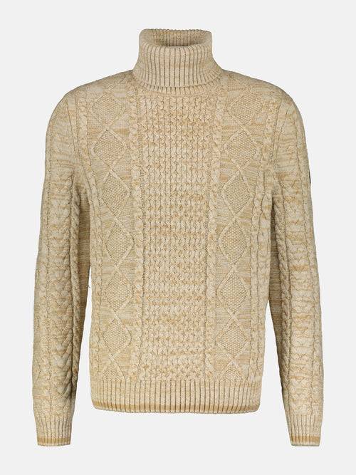 Lerros Jacquard-Rollkragenpullover Saisonschlussverkauf
