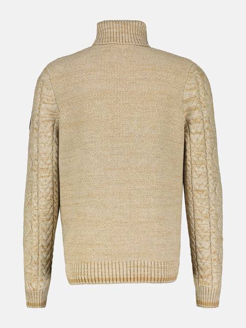 Lerros Jacquard-Rollkragenpullover Saisonschlussverkauf