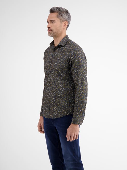Lerros Poplin-Stretchhemd mit AOP Online Outlet