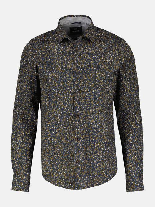 Lerros Poplin-Stretchhemd mit AOP Online Outlet