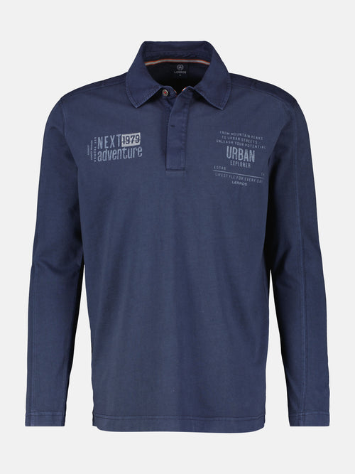 Lerros Langarm Rugbyshirt Letzter Tag