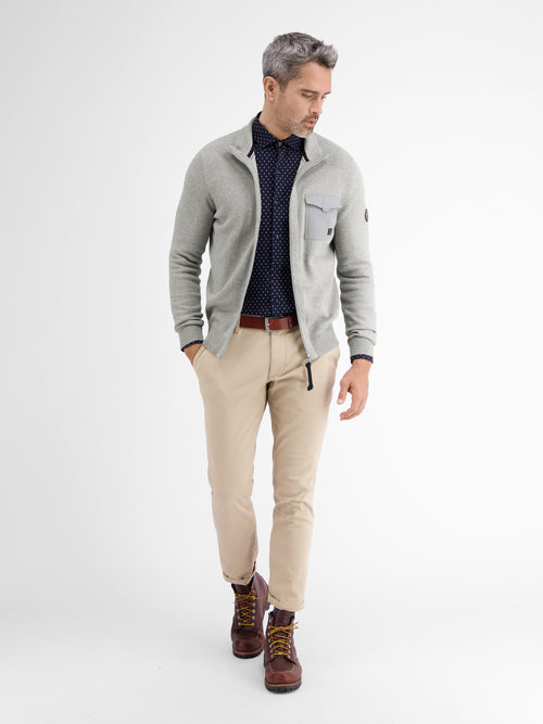 Lerros Strickjacke in kerniger Optik Sonderangebot der Fabrik