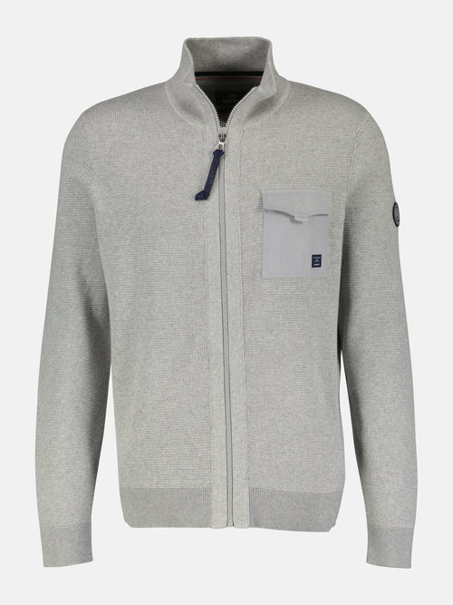 Lerros Strickjacke in kerniger Optik Sonderangebot der Fabrik