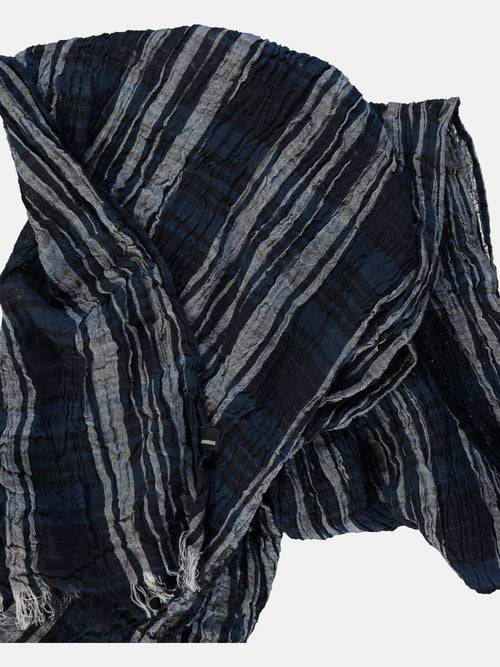 Lerros Schal mit Stripe-Check-Muster Fabrikladen