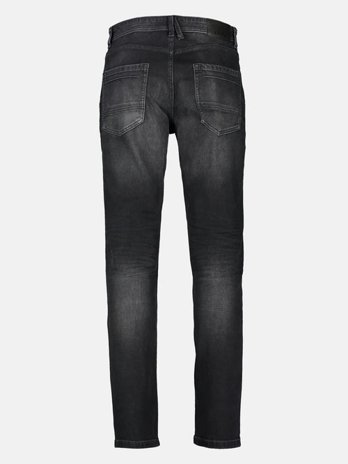 Lerros BAXTER 5-Pocket-Denim im Used-Look, RELAXED FIT, black Im Verkauf