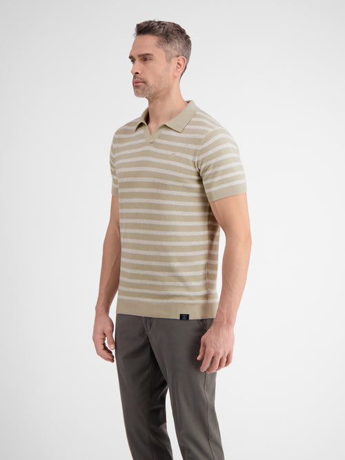 Lerros Gestreiftes Strickpoloshirt 50% Rabatt für begrenzte Zeit