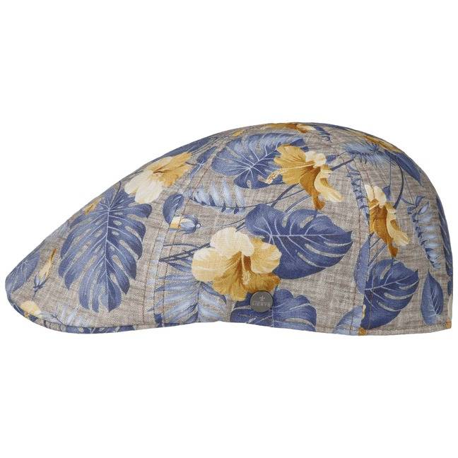 Lierys 6 Panel Flower Print Flatcap Hotsell