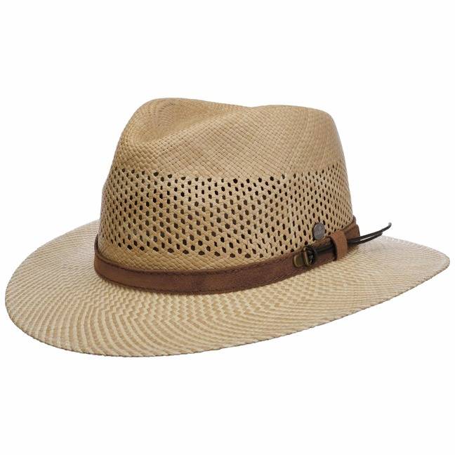 Lierys Twotone Brim Traveller Panamahut Nur für heute