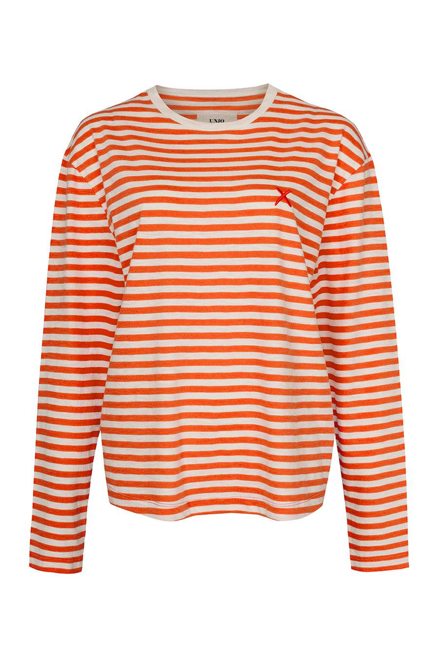 Liv Bergen Longsleeve Unisex in strong orange Sonderangebote