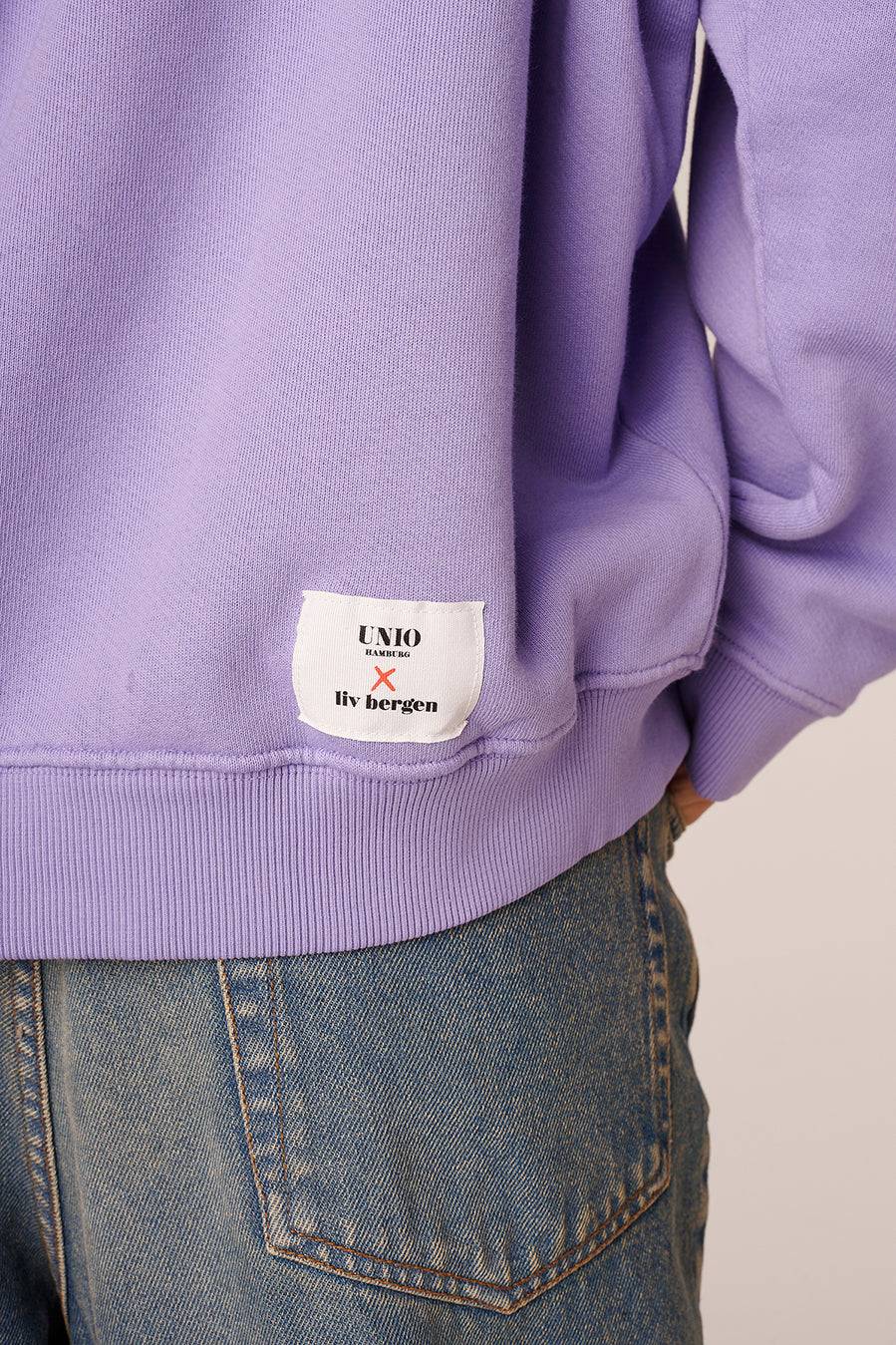 Liv Bergen Sweater RIVA in amethyst Neueste Stile