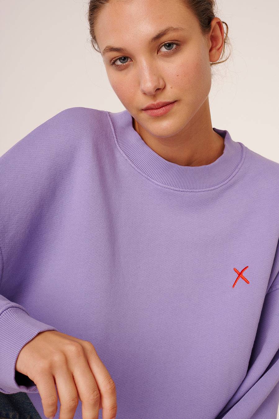 Liv Bergen Sweater RIVA in amethyst Neueste Stile