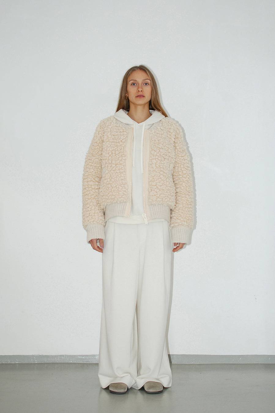 Liv Bergen Weite Hose in offwhite Rabatt