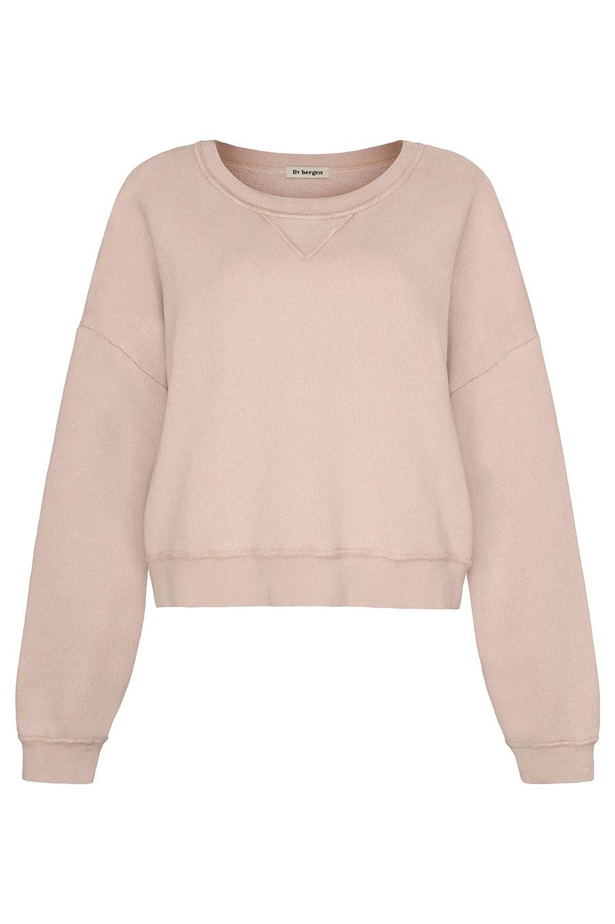 Liv Bergen Sweater Follow in ruby tan Versandkostenfrei