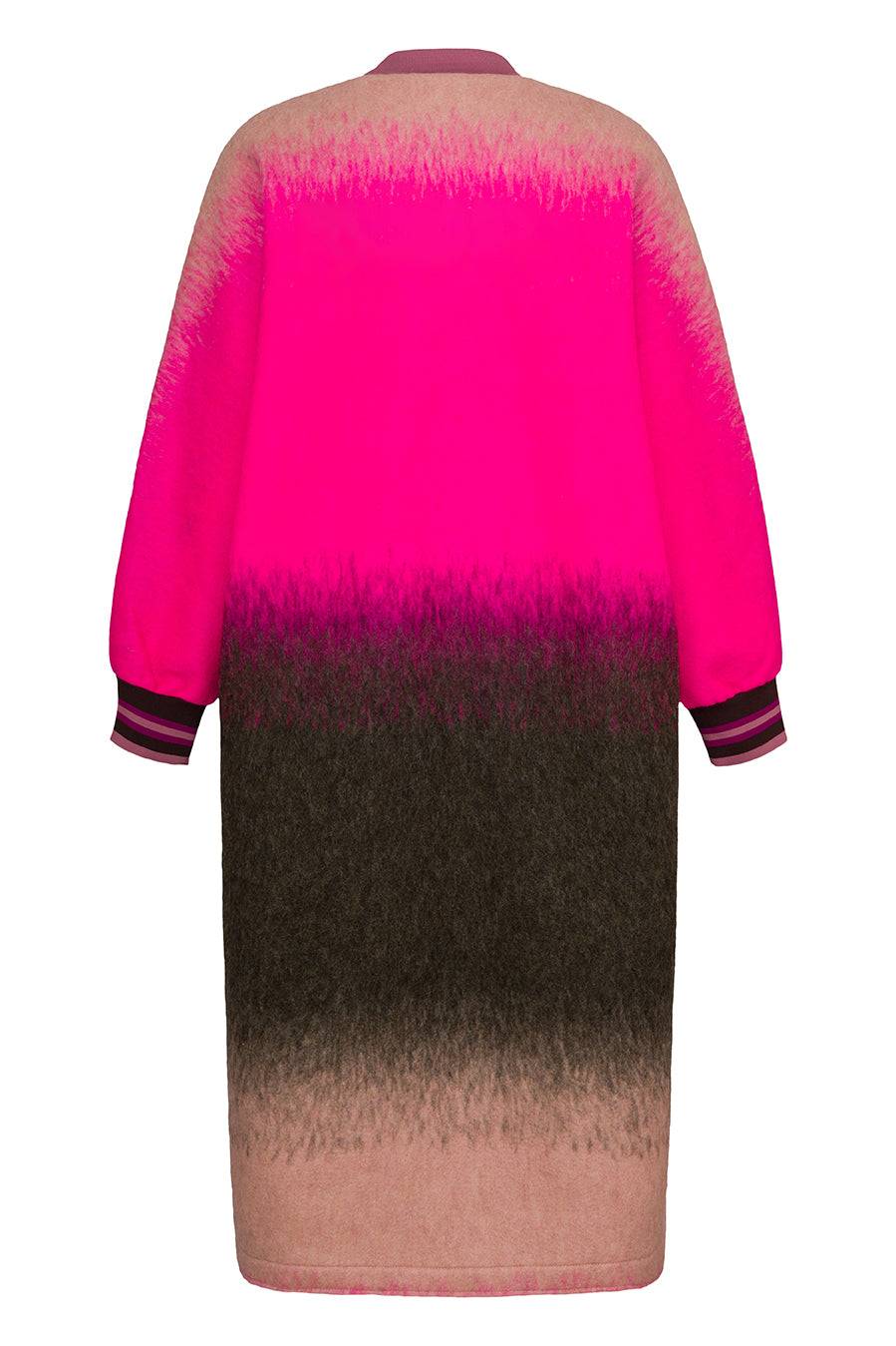 Liv Bergen Mantel Coloured in pink/brown Weihnachtsangebot