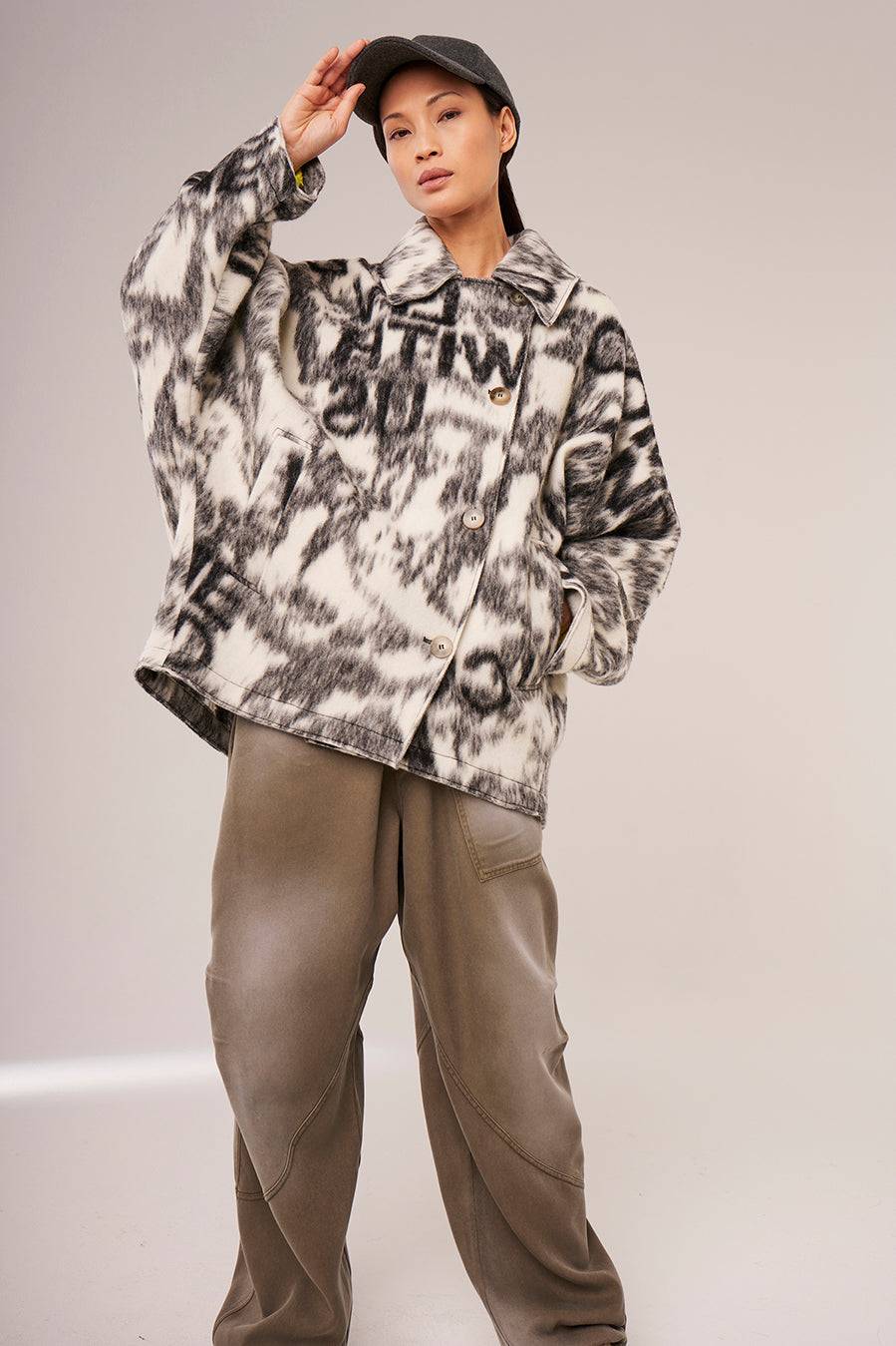 Liv Bergen Hose Tencel in army Lagerräumung