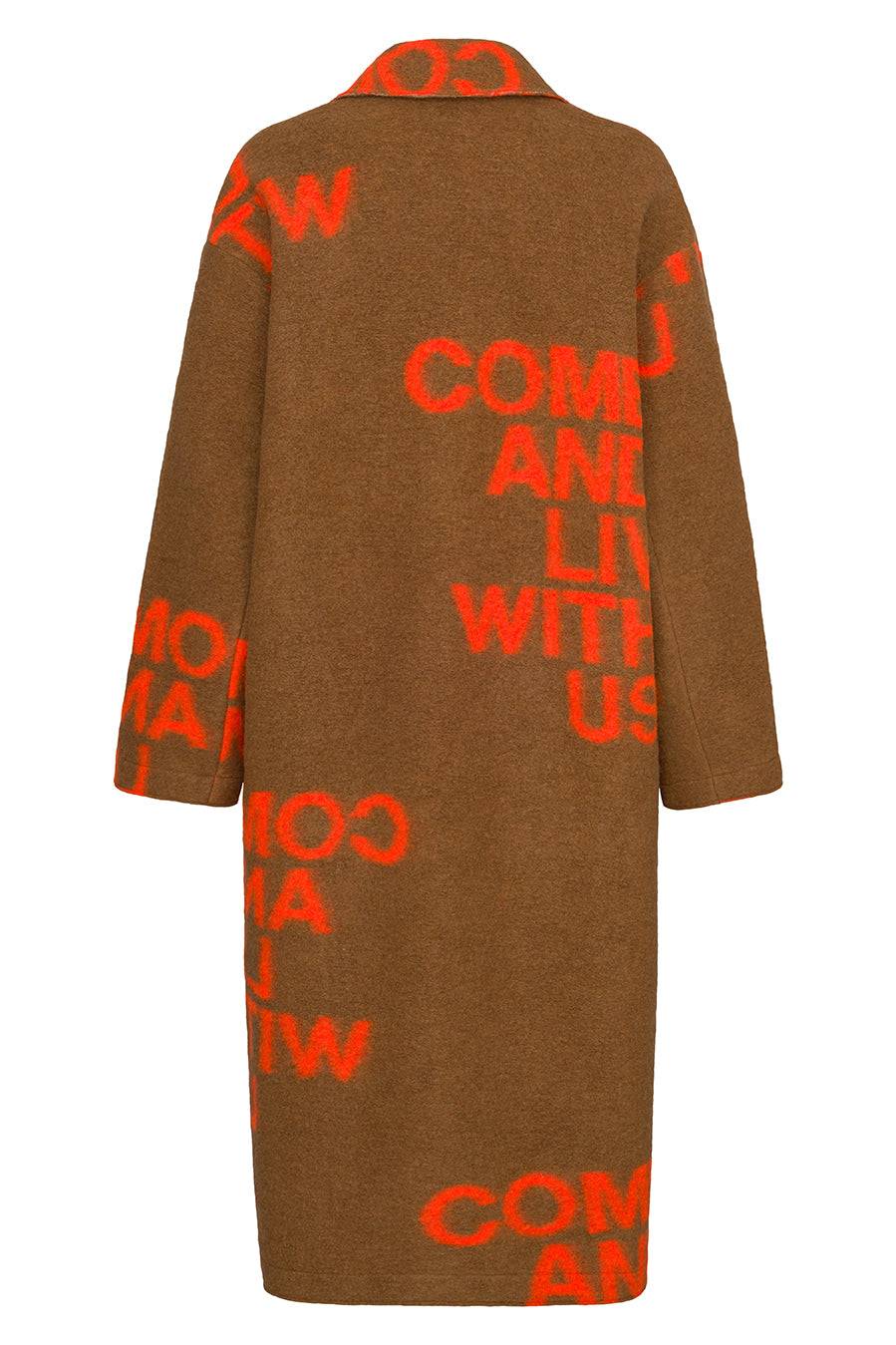 Liv Bergen Mantel Come in camel/orange Bestseller
