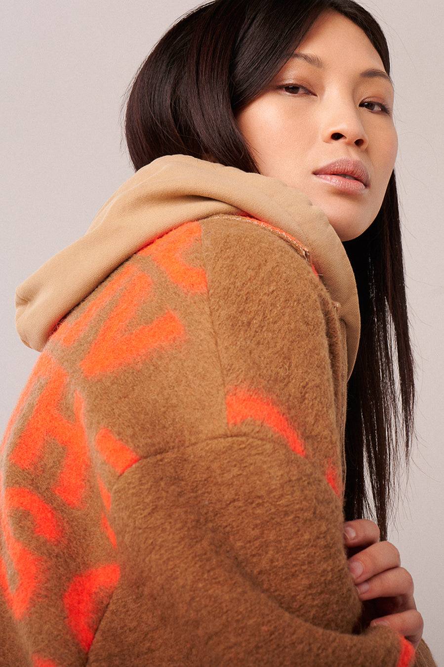 Liv Bergen Mantel Come in camel/orange Bestseller