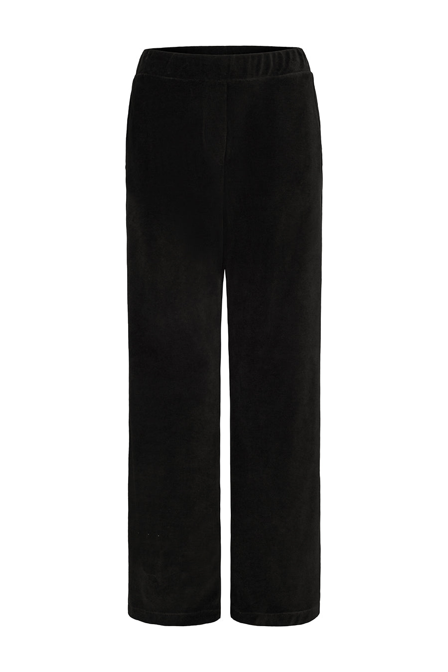 Liv Bergen Hose Velvet in black Letzte 3 Tage