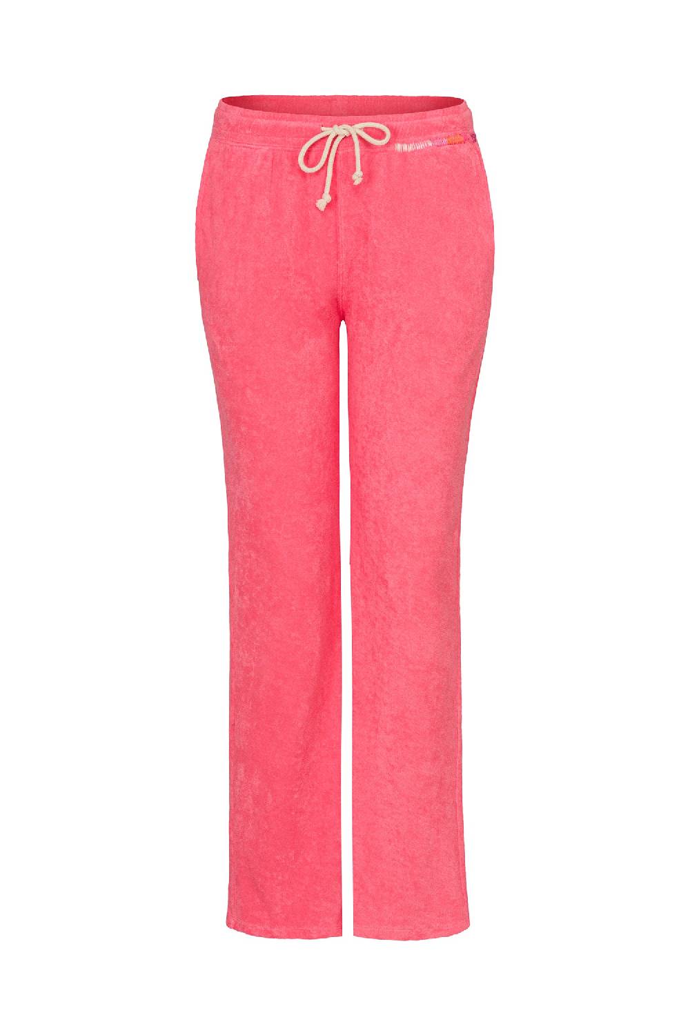 Liv Bergen Hose Frottee in pink lemonade 50% Rabatt mit kostenlosem Versand
