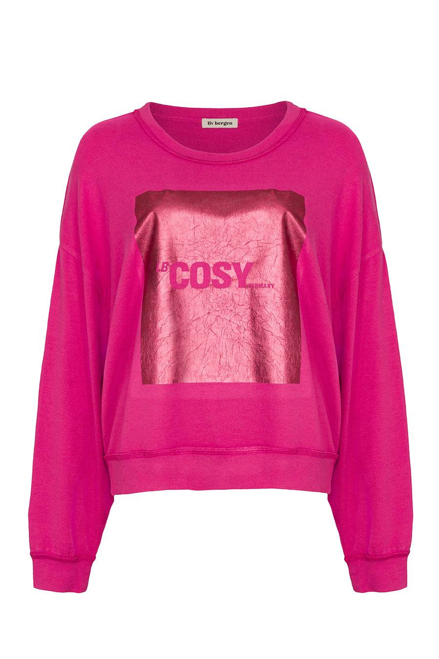 Liv Bergen Sweater Cosy in raspberry 50% Rabatt für begrenzte Zeit