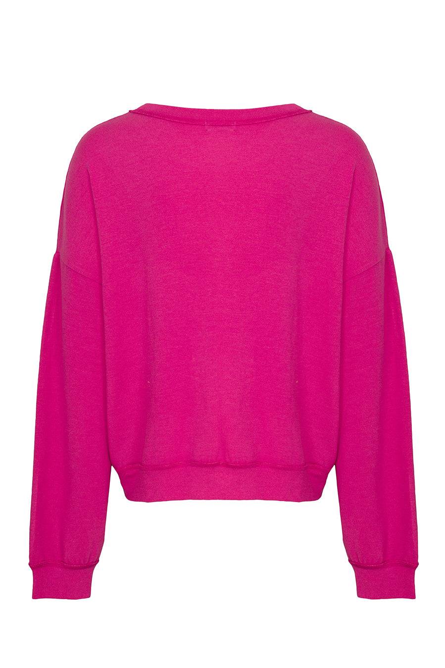Liv Bergen Sweater Cosy in raspberry 50% Rabatt für begrenzte Zeit
