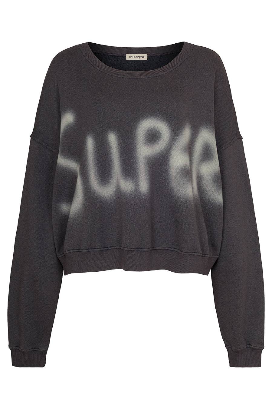 Liv Bergen Sweater Bleached in charcoal Meist gekauft