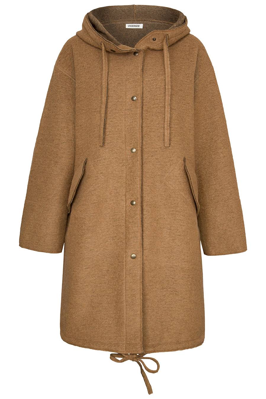 Liv Bergen Jacke Parka in camel Neuheiten