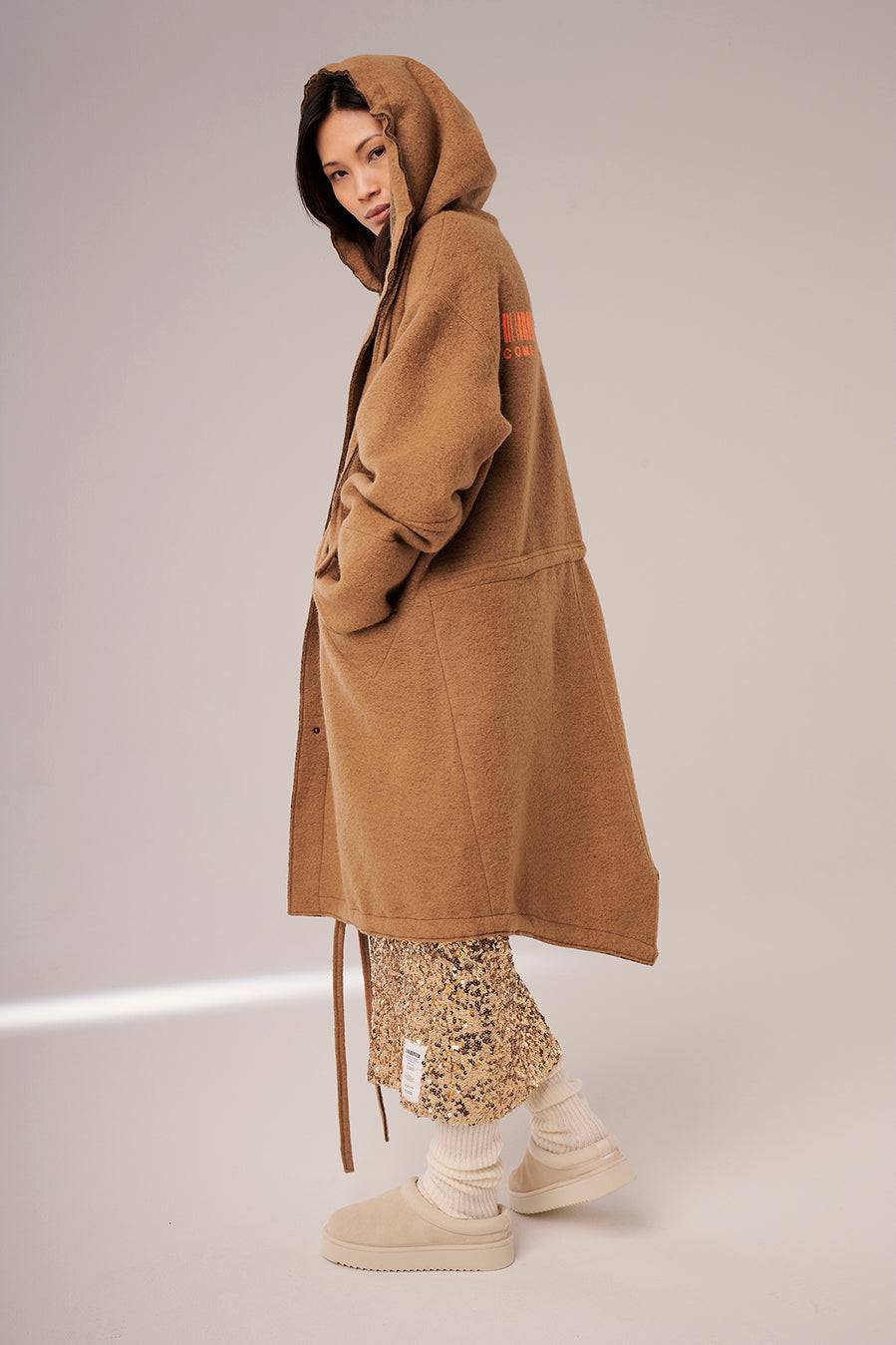 Liv Bergen Jacke Parka in camel Neuheiten