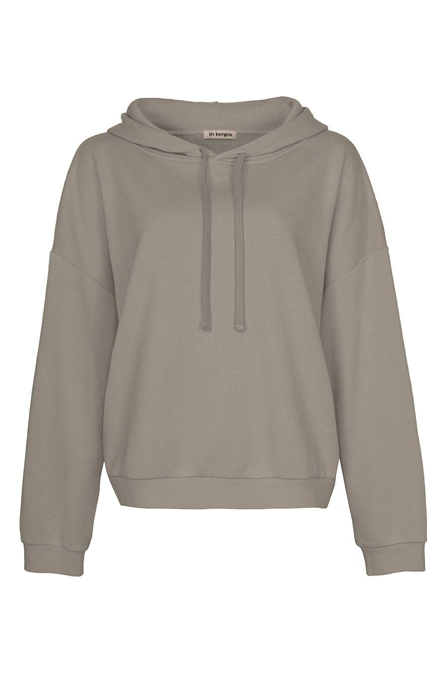 Liv Bergen Hoodie Come in driftwood Super Rabatt