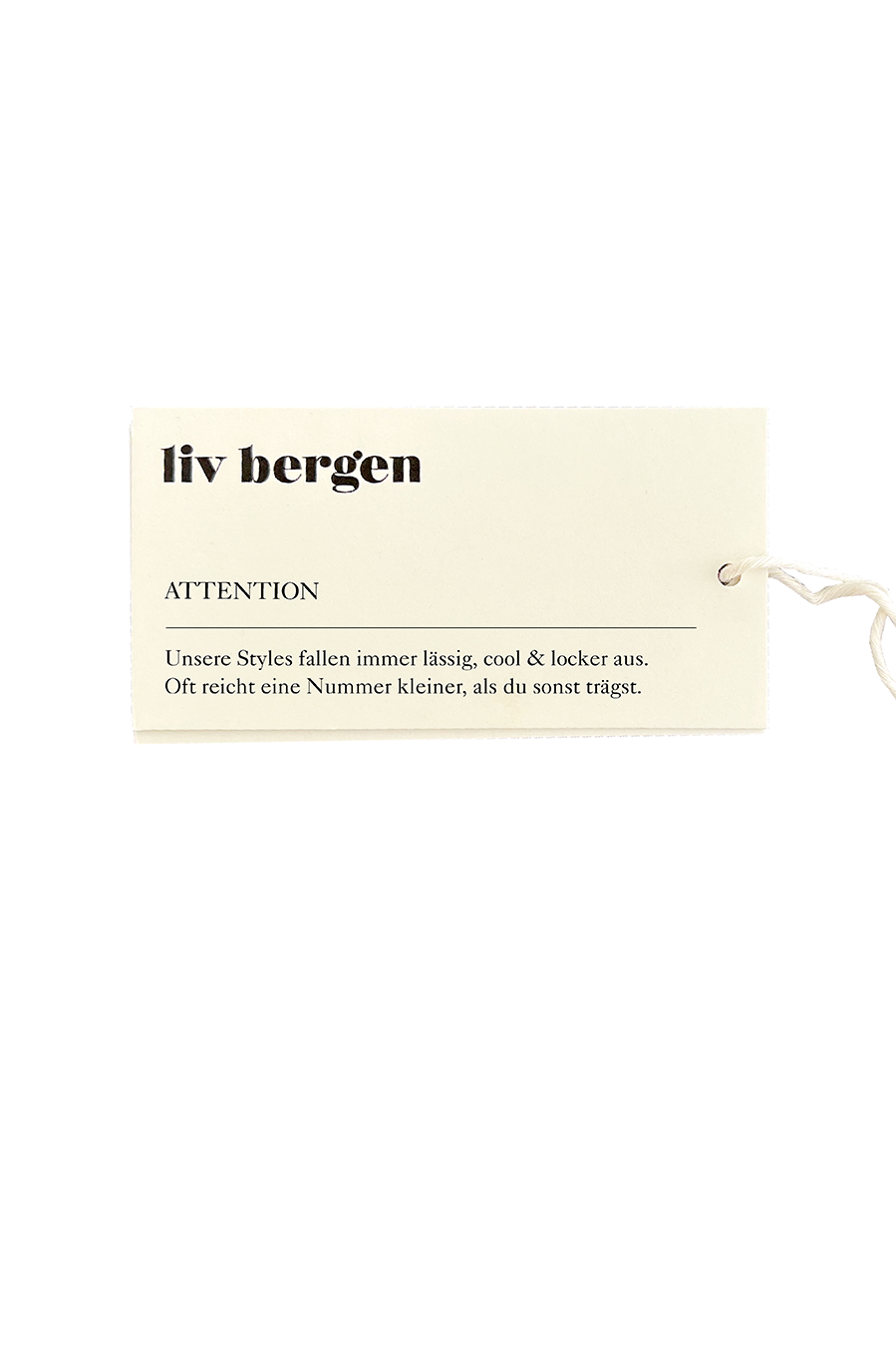 Liv Bergen Hoodie California in creme Begrenzt auf 3 Tage