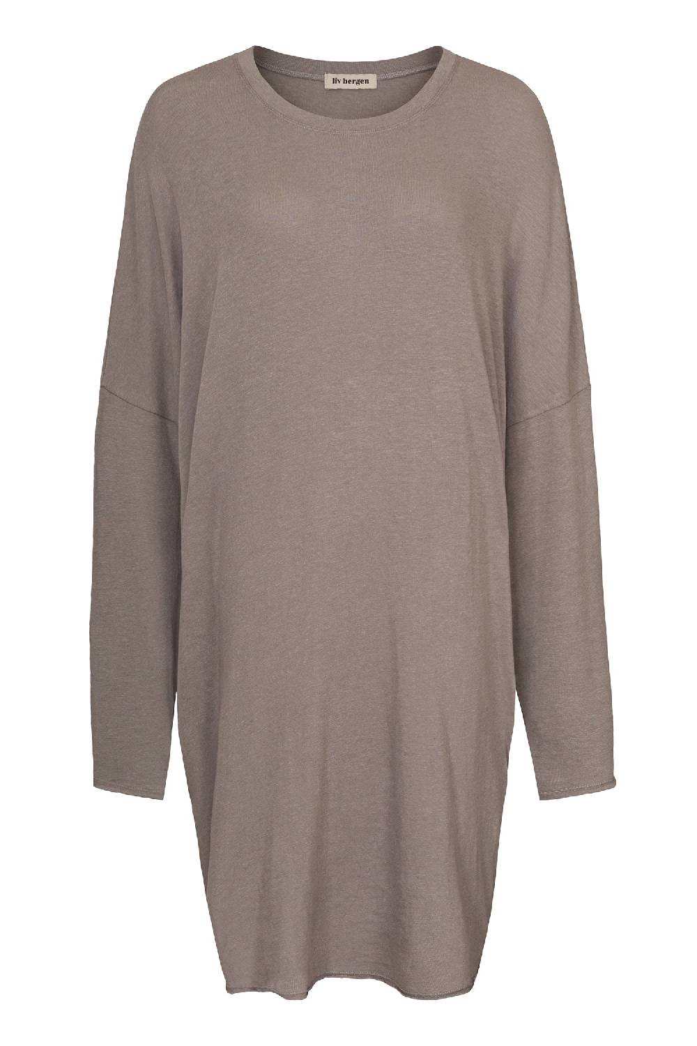 Liv Bergen Kleid HI in washed grey Schlussverkauf